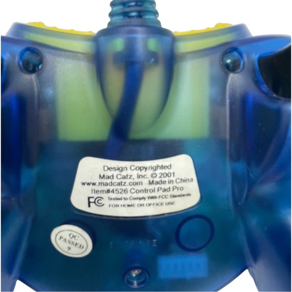 MadCatz Xbox Wired Controller with Memory Unit - Xbox Video Game Controller - Picture 6 of 6